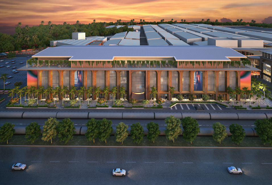 Modern Industrial Park Facility